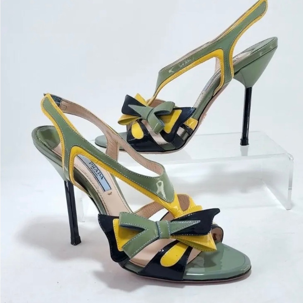 Prada Milano Slingback Pump 37